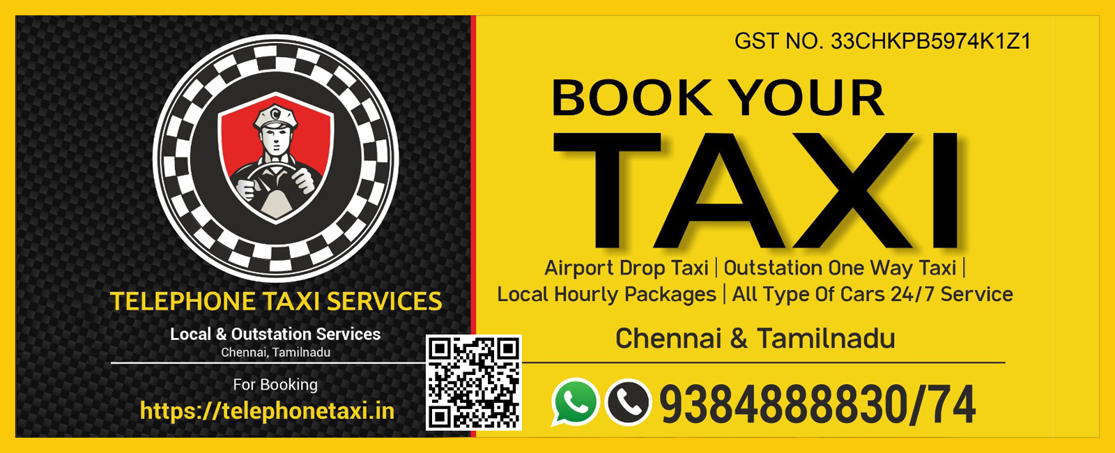 Telephone Taxi Service in Chennai